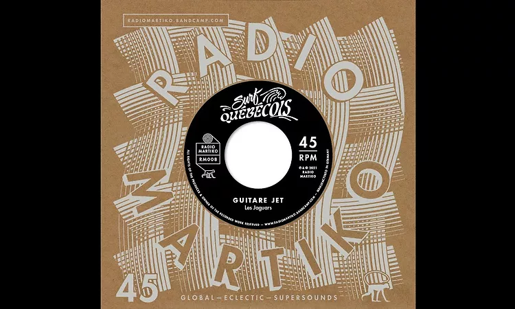 Les Jaguars - Guitare Jet (Radio Martiko RM008 : Surf Qu?b?cois)