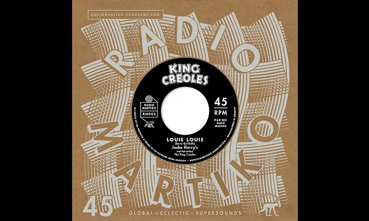 Joske Harry's met het orkest The King Creoles - Louie Louie (Radio Martiko RM002)