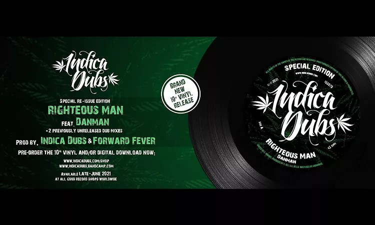 Danman - Righteous Man / Indica Dubs & Forward Fever ? Dubplate Mixes 10" 