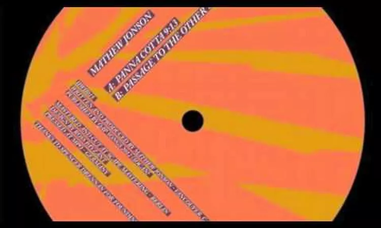 Mathew Jonson - Panna Cotta (Original Mix)