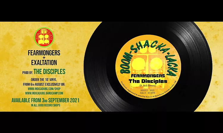 Disciples - Fearmongers / Exaltation (Boom-Shacka-Lacka 10")