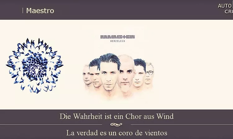 Rammstein - Album Herzeleid - Der Meister (subtitulos Espa?ol y Aleman)