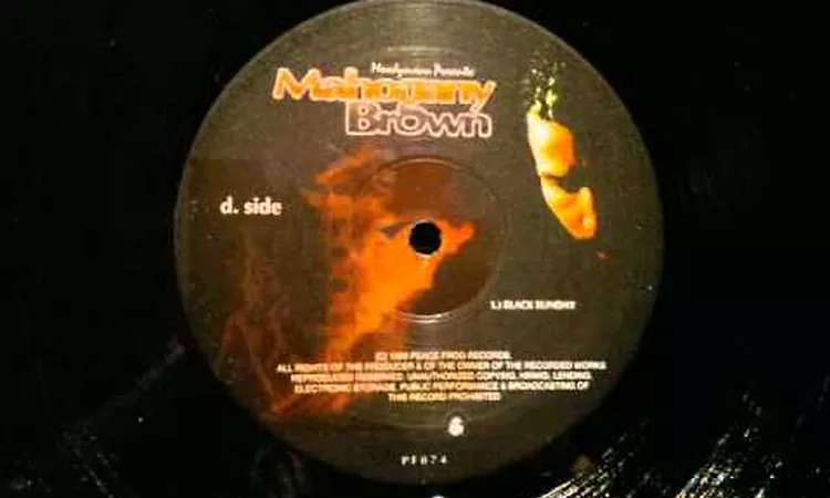 Moodymann Black Sunday Peacefrog