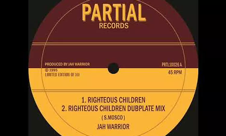 OUT SOON - Jah Warrior - Righteous Children - Partial 10 PRTL10026