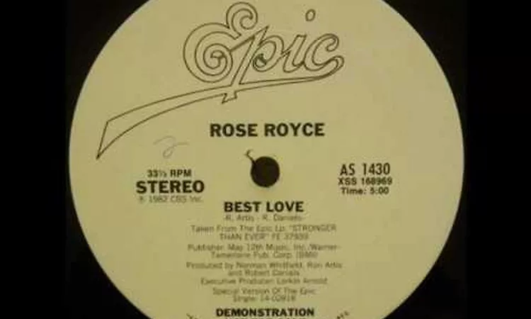 ROSE ROYCE - BEST LOVE (Special Version)