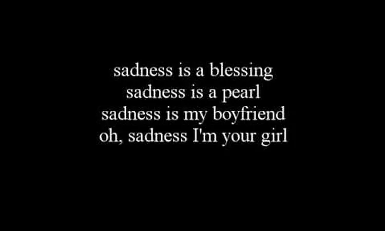 Lykke Li - Sadness Is A Blessing LYRICS
