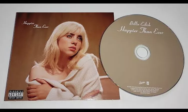 Billie Eilish - Happier Than Ever / cd unboxing /