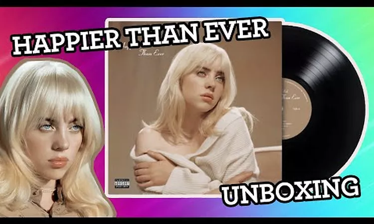 Unboxing Billie Eilish - Happier Than Ever - Junior Barreto