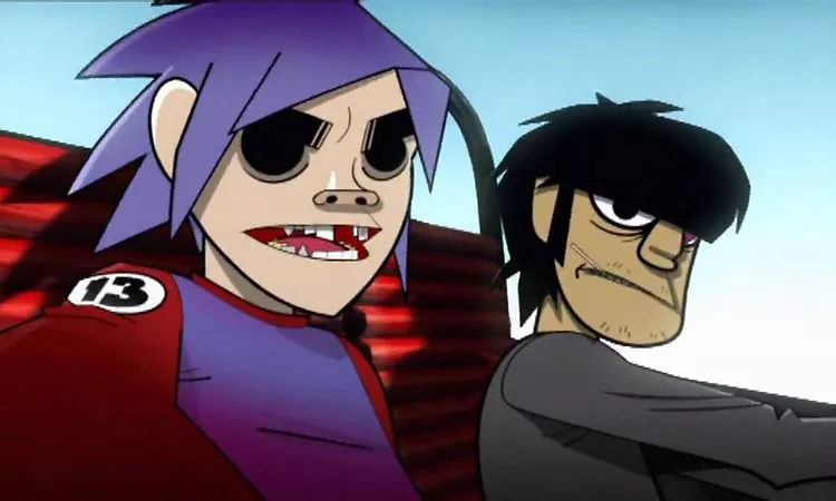 Gorillaz - 19-2000 (Official Video)