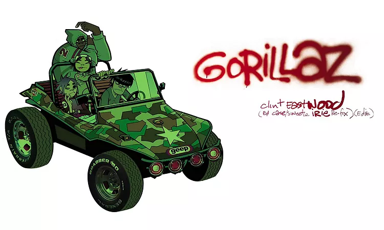 Gorillaz - Clint Eastwood (Ed Case/Sweetie Irie Remix)