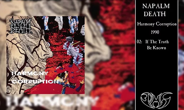 NAPALM DEATH Harmony Corruption (Full Album) 4K/UHD