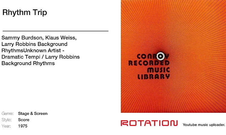 Klaus Weiss - Rhythm Trip (1975)