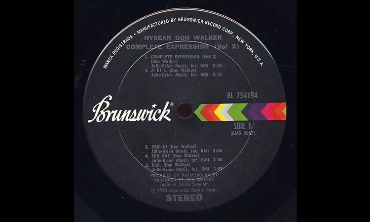 HYSEAR DON WALKER - A DI L (BL 754194)