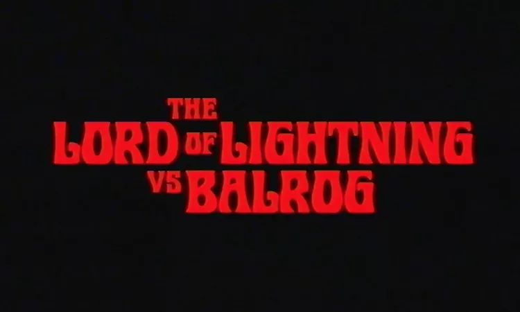 King Gizzard & The Lizard Wizard - The Lord Of Lightning vs Balrog (Official Video)