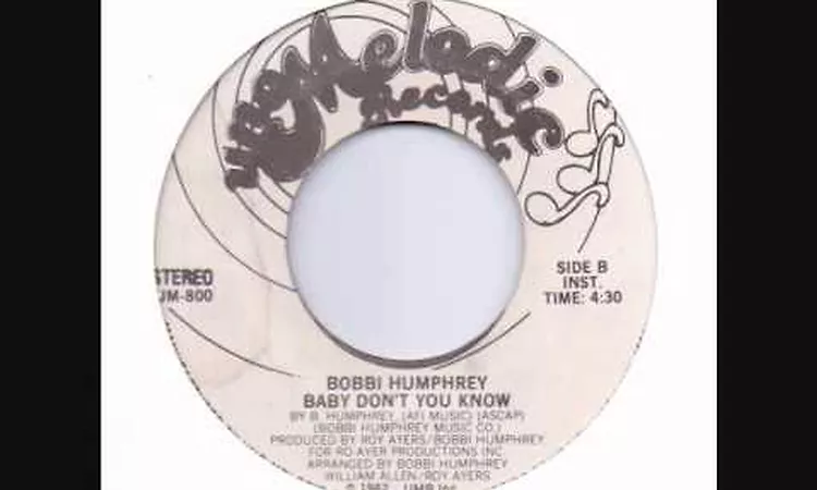 bobbi humphrey + baby don't you know inst + uno melodic