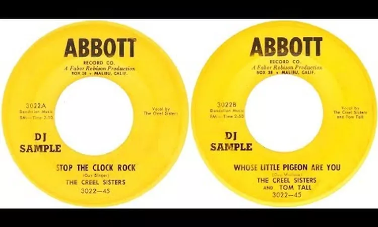 The Creel Sisters & *Tom Tall - *Whose Little Pigeon Are You / Stop The Clock Rock (1956)
