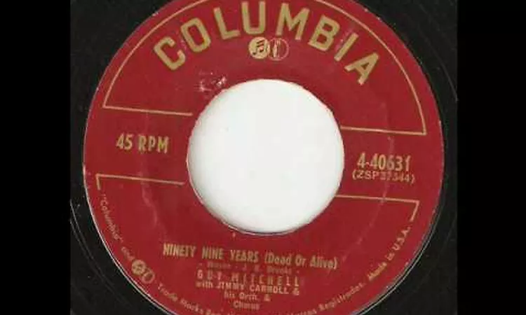 GUY MITCHELL Ninety Nine Years (Dead Or Alive) COLUMBIA