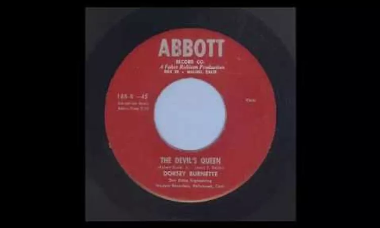 Dorsey Burnette - The Devil's Queen - Rockabilly 45
