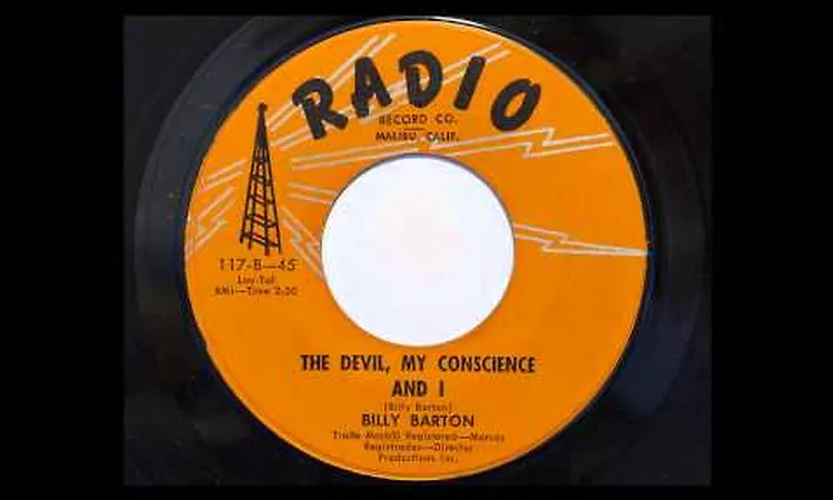 Billy Barton - The Devil, My Conscience And I (Radio 117) [1958 country novelty]