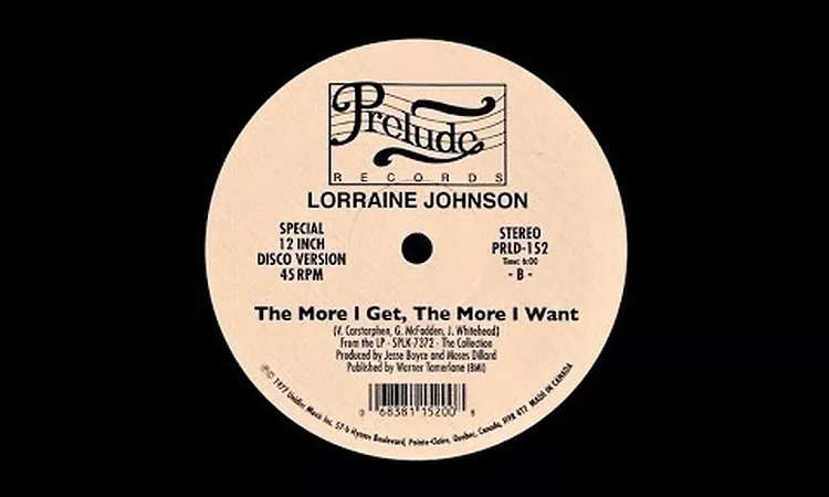 Lorraine Johnson - The More I Get, The More I Want