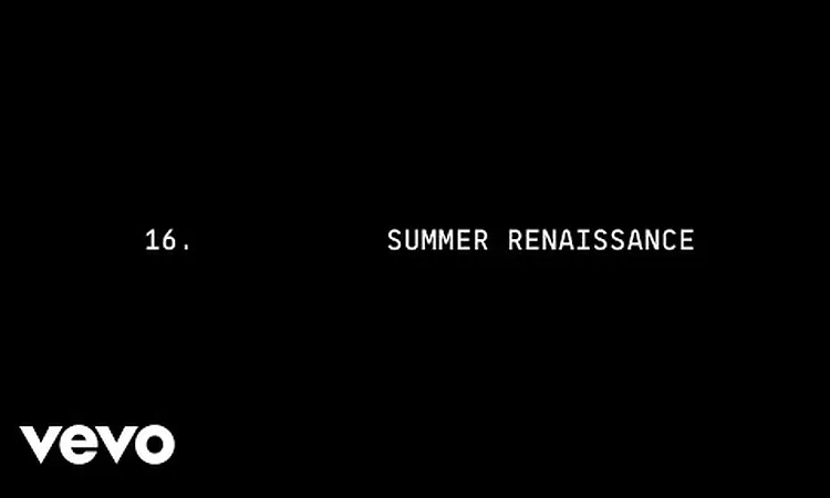 Beyonc? - SUMMER RENAISSANCE (Official Lyric Video)