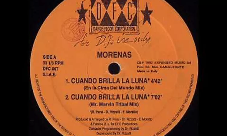 Morenas - Cuando Brilla La Luna (Mr.Marvin Tribal Mix)