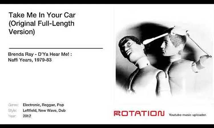 Brenda Ray - Take Me In Your Car (Original Full-Length Version)