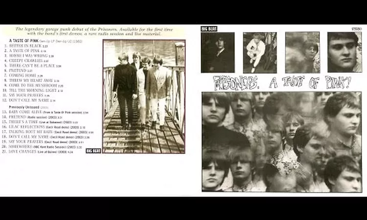 The Prisoners -- A Taste Of Pink [full album / unissued bonus tracks]