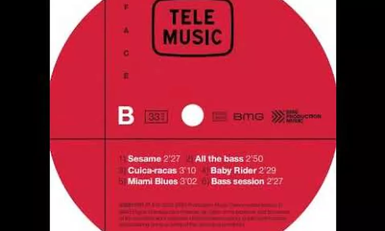 Sauveur Mallia All the bass 1979/2022 BMG Production Music