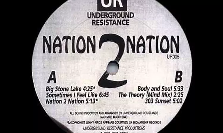 Underground Resistance THE THEORY Mind Mix UR-005