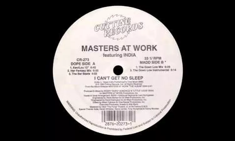 Masters At Work Featuring India ?? I Can't Get No Sleep (KenLou 12'' Mix) [1993]