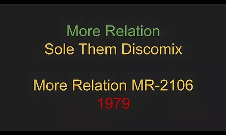 More Relation- Solve Them discomix