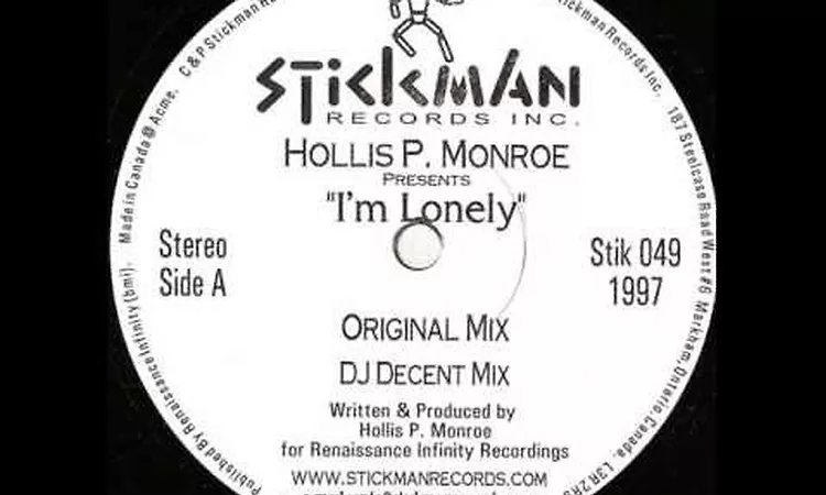 Hollis P. Monroe - A2 I'm Lonely (DJ Decent Mix)
