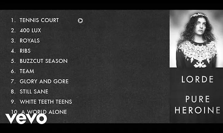 Lorde - Pure Heroine Album Sampler