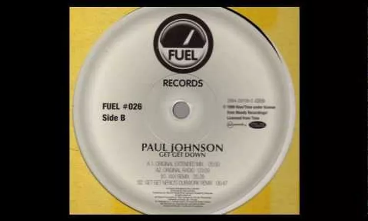 Paul Johnson - Get Get Down (Original Extended Mix)