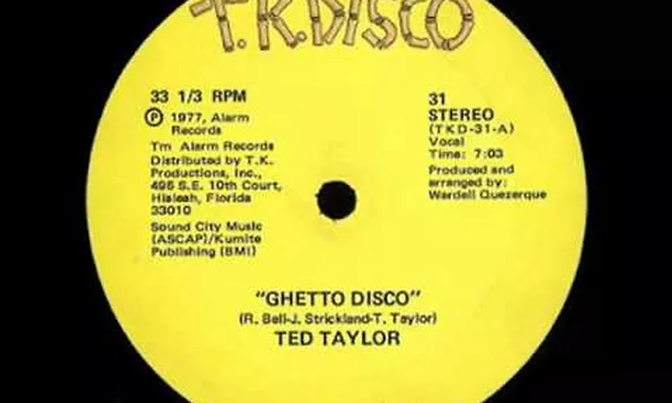 TED TAYLOR * GHETTO DISCO