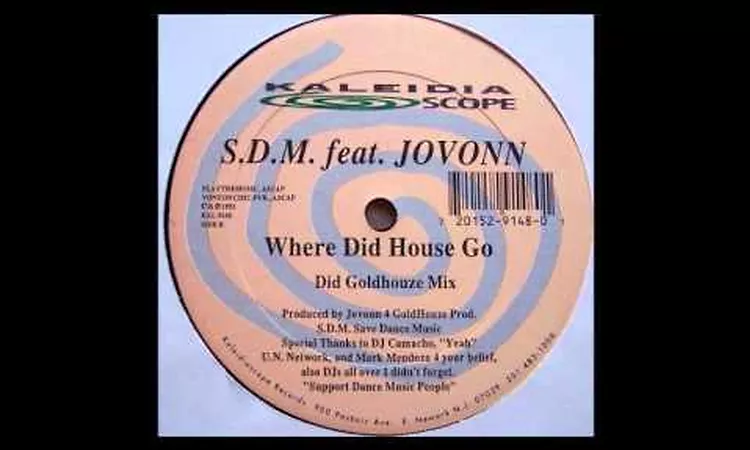 S.D.M. Feat. Jovonn ?- Where Did House Go (Did Goldhouze Mix)