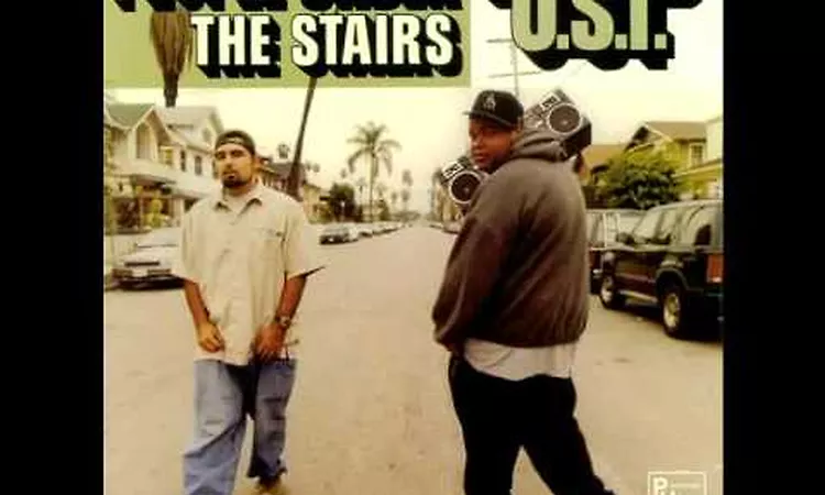 People under the stairs - acid raindrops