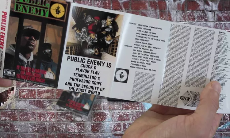 Public Enemy ?It Takes A Nation Of Millions? (3D Lenticular Cassette)