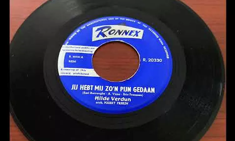 Hilde Verdun ? Je Hebt Me Zo'n Pijn Gedaan