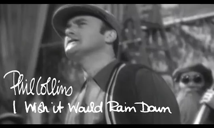 Phil Collins - I Wish It Would Rain Down (Official Music Video)