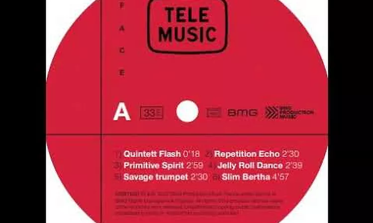 Jean-Pierre Martin "Jelly Roll dance" 1976/2022 BMG Production Music