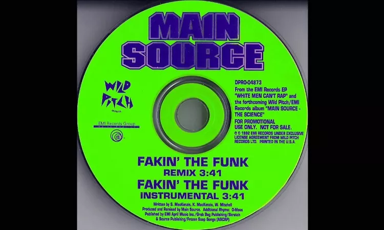 Main Source - Fakin' The Funk (Instrumental [1992])