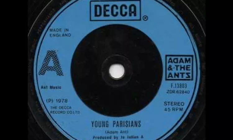 Adam & The Ants Young Parisians