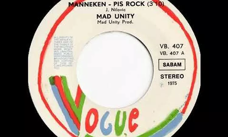 Mad Unity & Janko Nilovic "Manneken-Pis rock" 1975 Vogue