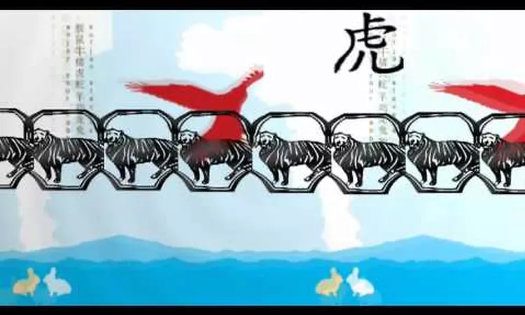 "Year of the Tiger", from Enjoy Your Rabbit by Sufjan Stevens (2001)