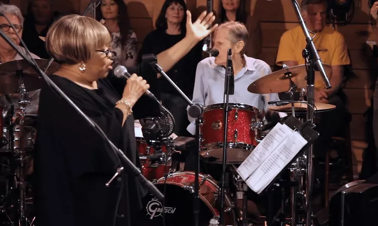 Mavis Staples & Levon Helm - "I Wish I Knew How It Would Feel To Be Free"