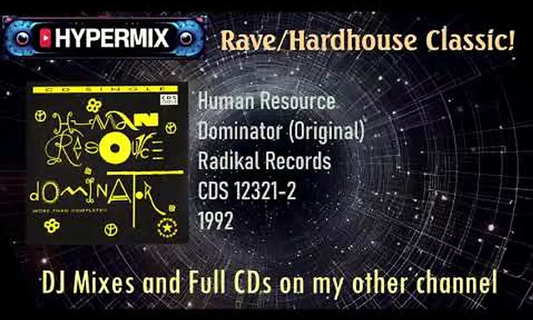 Human Resource ? Dominator (Original) - rave old skool 1992