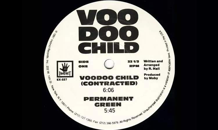 1991 - Voodoo Child ?-- Permanent Green - Instinct Records ?-- EX-227 - {Go, Moby!!}