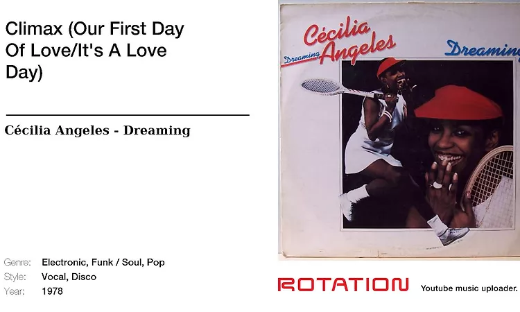 C?cilia Angeles - Climax (Our First Day Of Love/It's A Love Day)